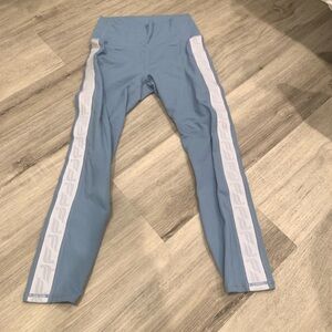 Fabletics blue leggings, size XS/S